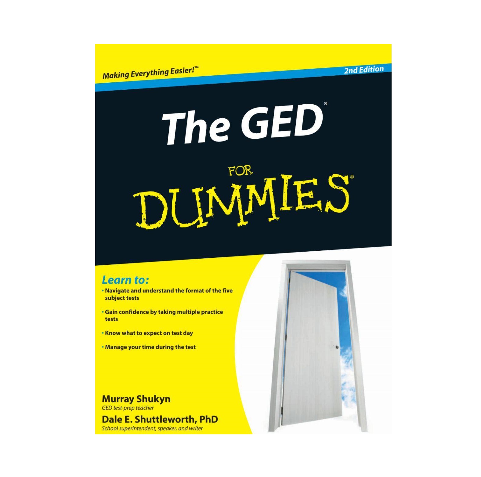 The GED For Dummies خرید کتاب زبان