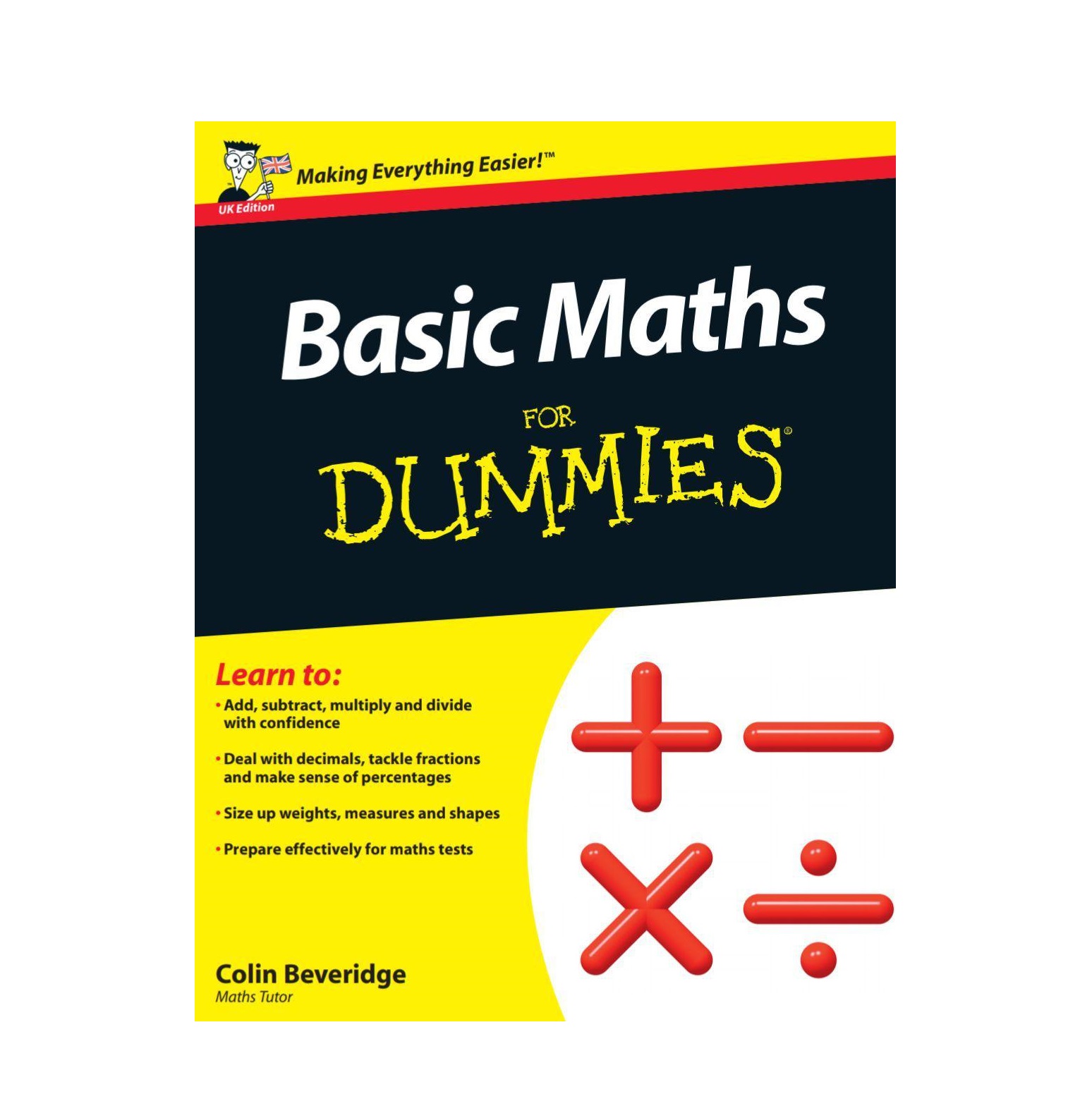 Basic Maths For Dummies خرید کتاب زبان