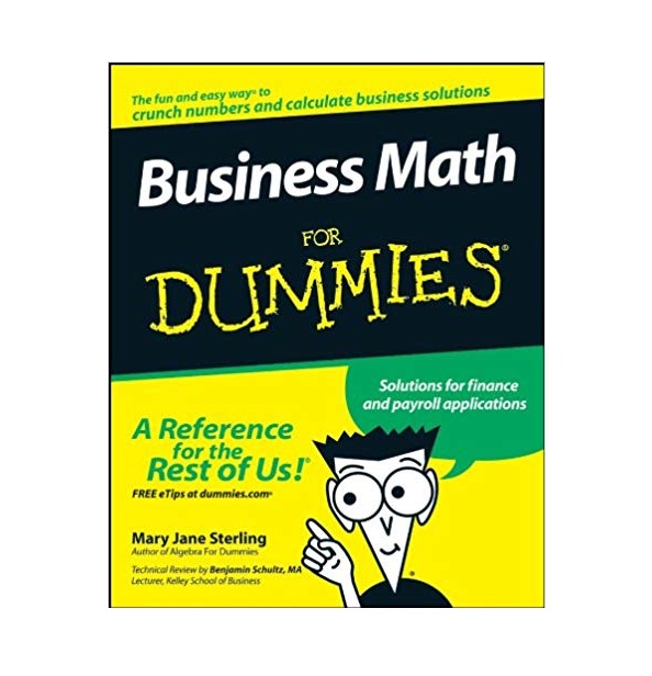 Business Math For Dummies خرید کتاب زبان