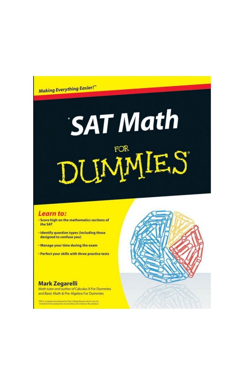 SAT Math For Dummies کتاب زبان
