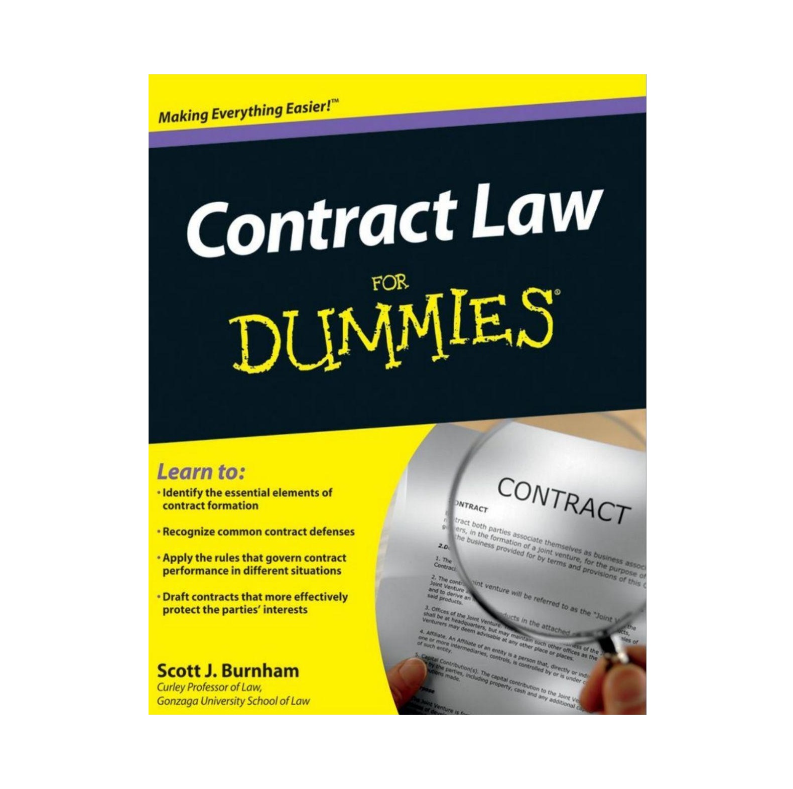 Contract Law For Dummies خرید کتاب زبان