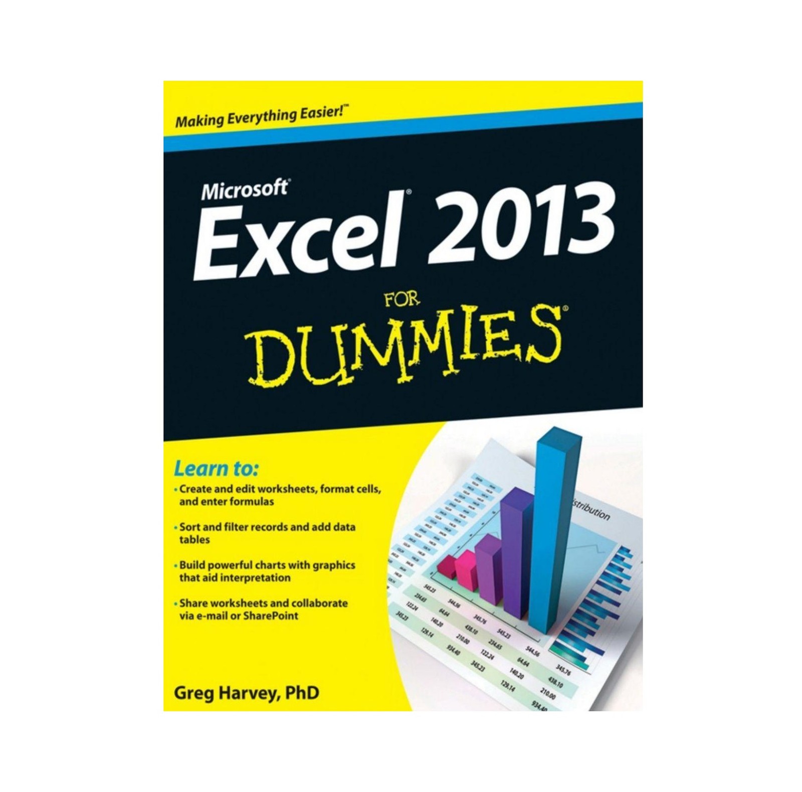 Microsoft Excel 2013 For Dummies خرید کتاب زبان