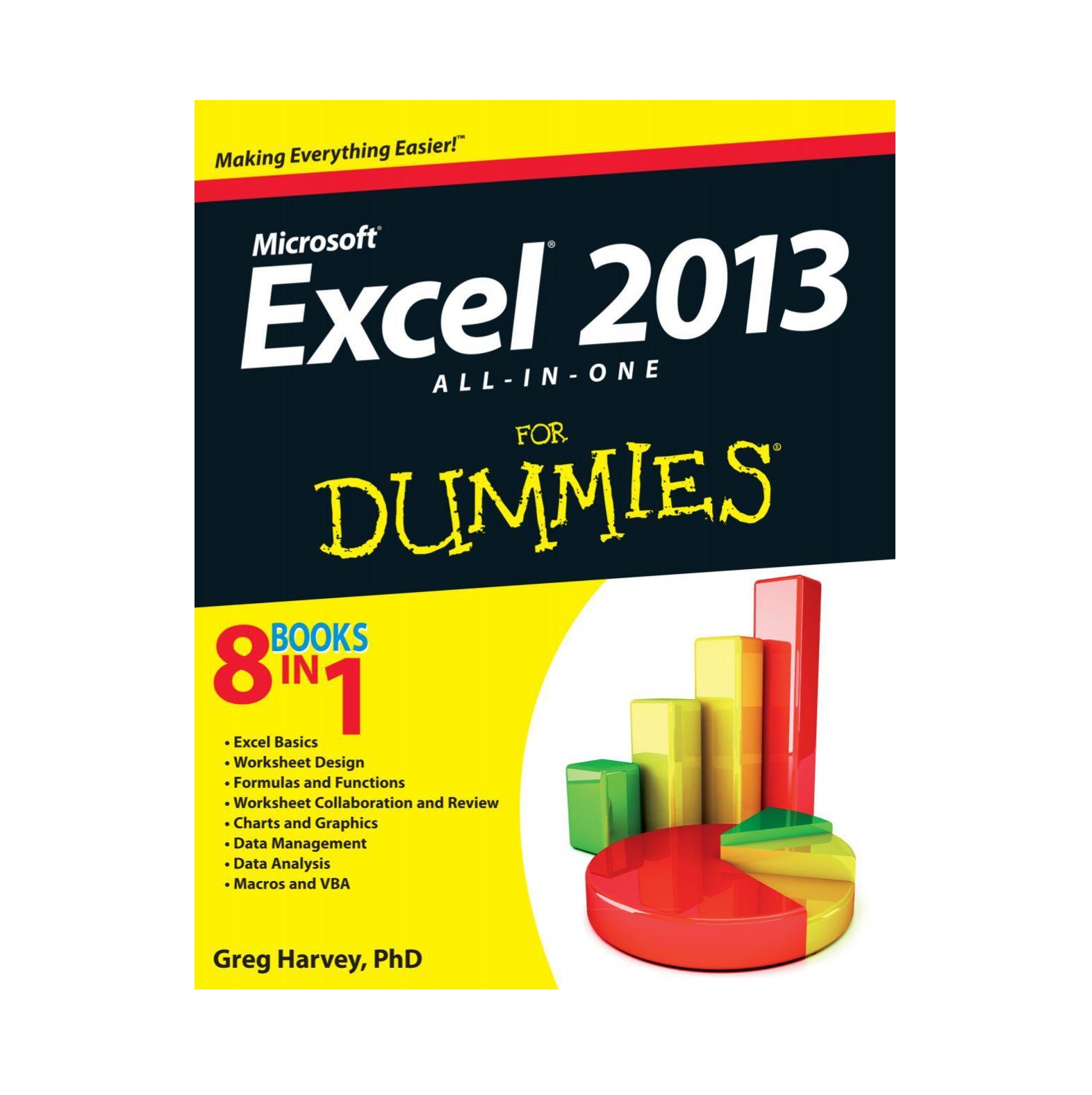 Microsoft Excel 2013 All in One For Dummies خرید کتاب زبان