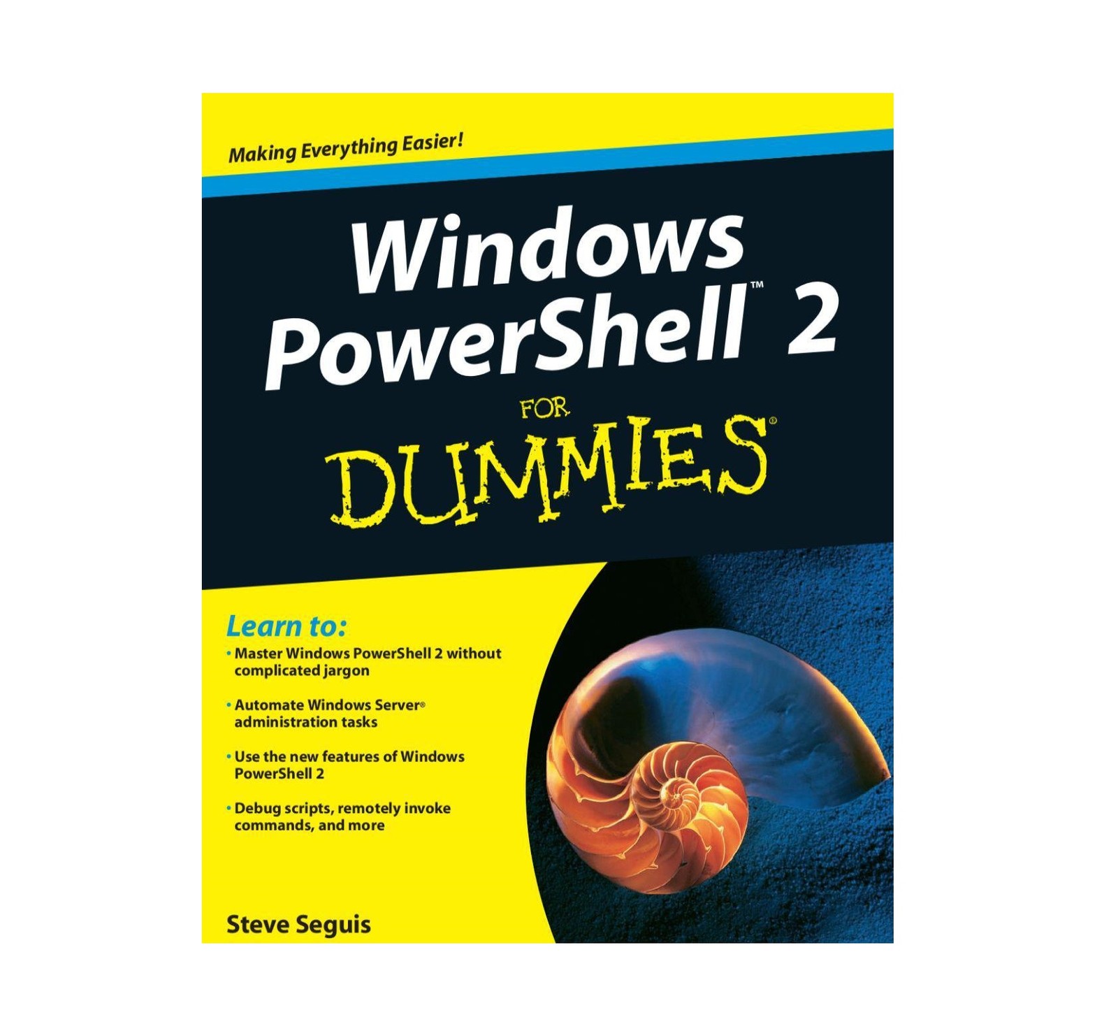 Windows PowerShell 2 For Dummies خرید کتاب زبان