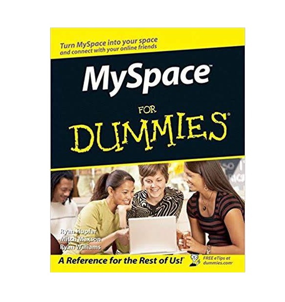 My Space For Dummies خرید کتاب زبان