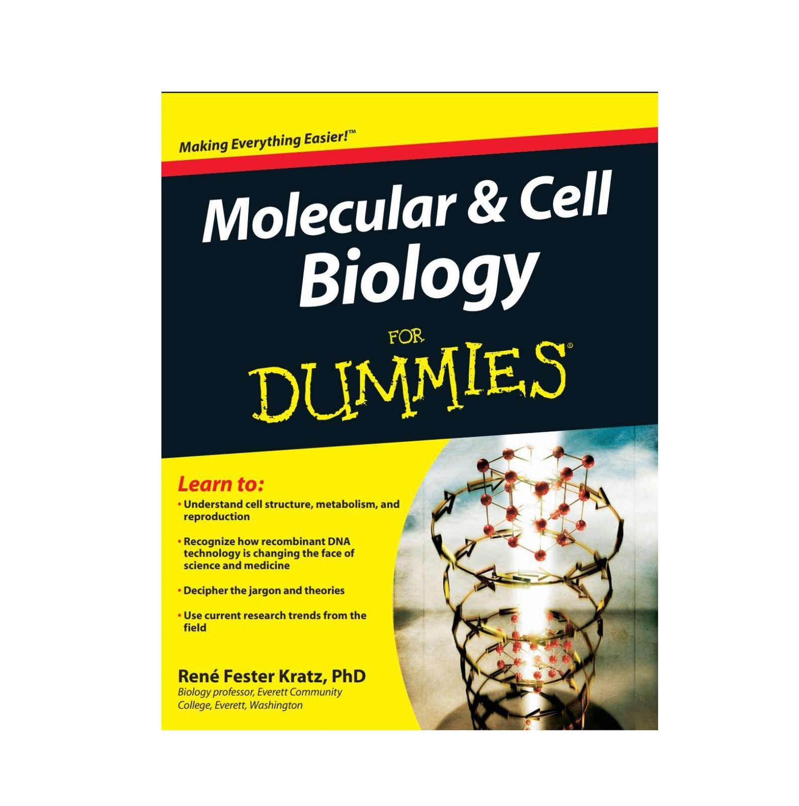 Molecular sell Biology For Dummies خرید کتاب زبان