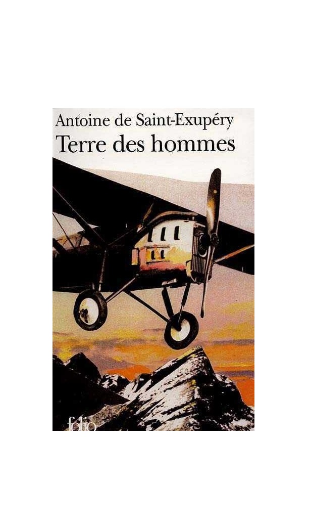 Terre des hommes خرید رمان فرانسه
