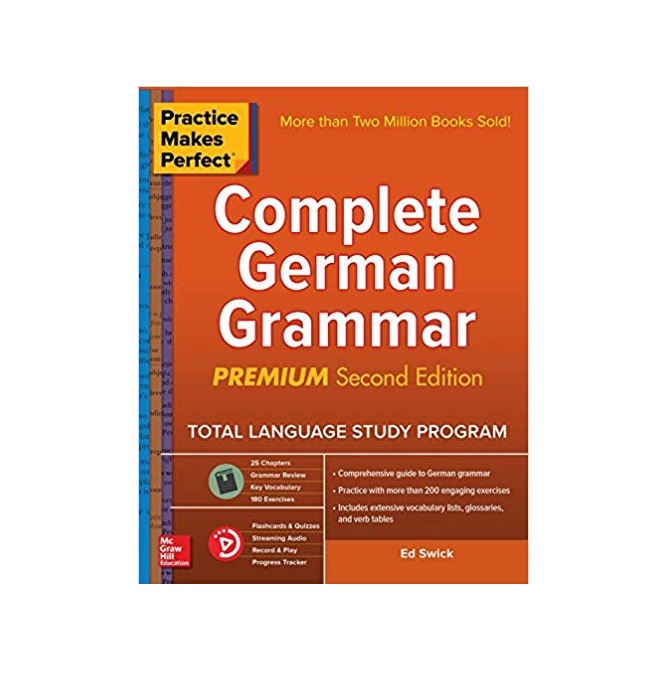 Practice Makes Perfect Complete German Grammar Premium Second Edition خرید کتاب آلمانی
