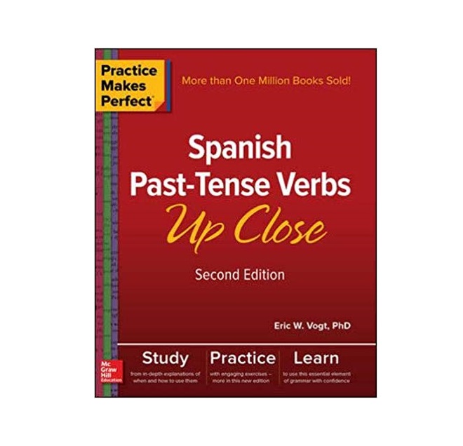Spanish Past Tense Verbs Up CloseSecond Edition خرید کتاب زبان اسپانیایی