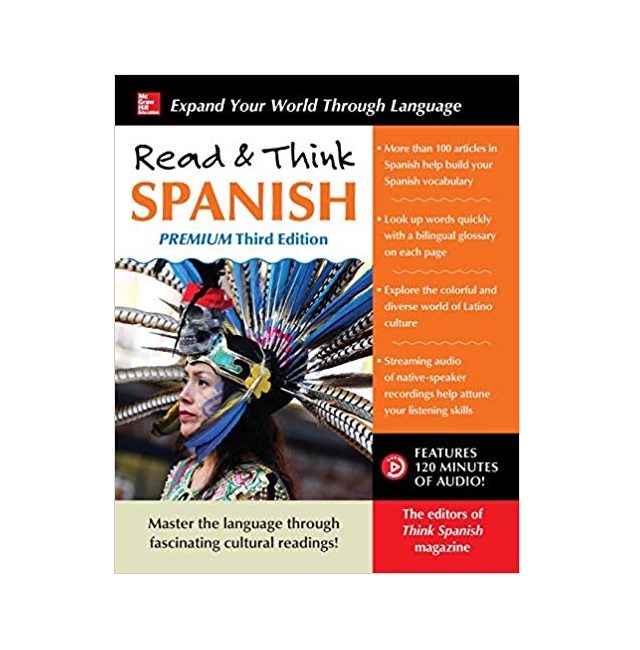 Read Think Spanish Premium Third Edition خرید کتاب زبان اسپانیایی