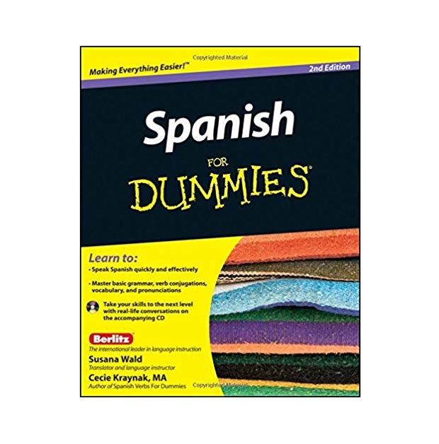 Spanish For Dummies خرید کتاب زبان اسپانیایی