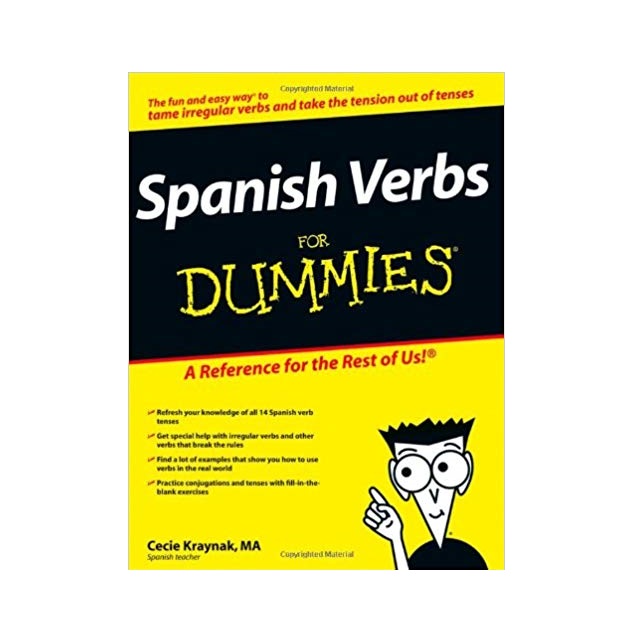Spanish Verbs For Dummies کتاب اسپانیایی