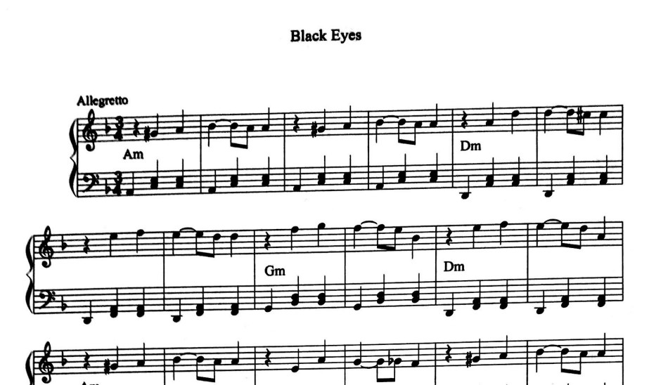 دانلود نت black eyes