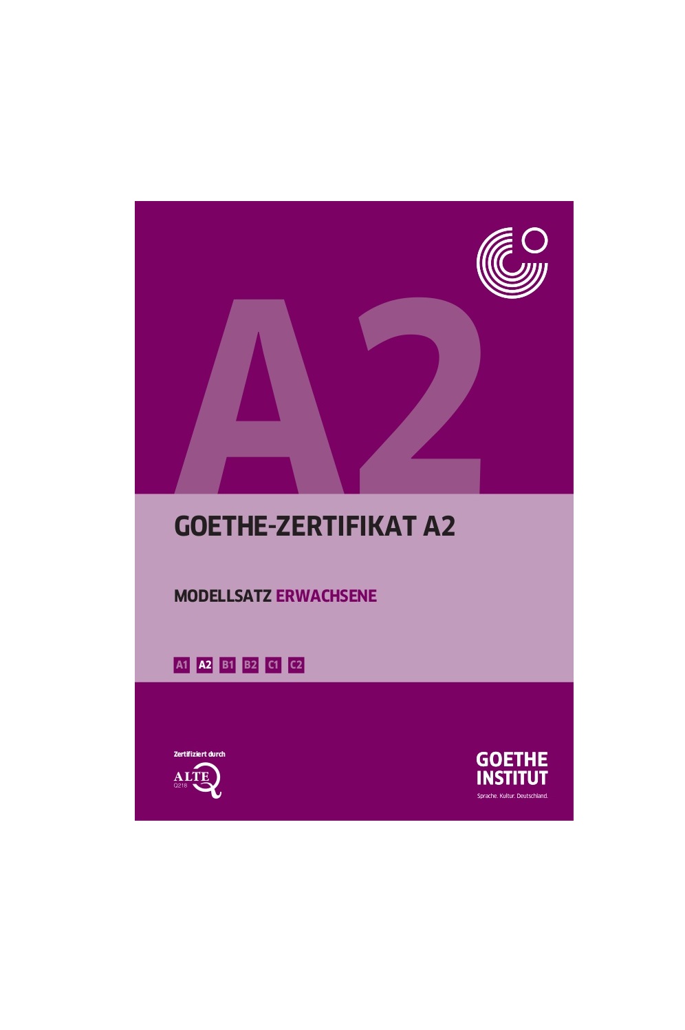 Goethe zertifikat a2 modellsatz erwachsene خرید کتاب آلمانی