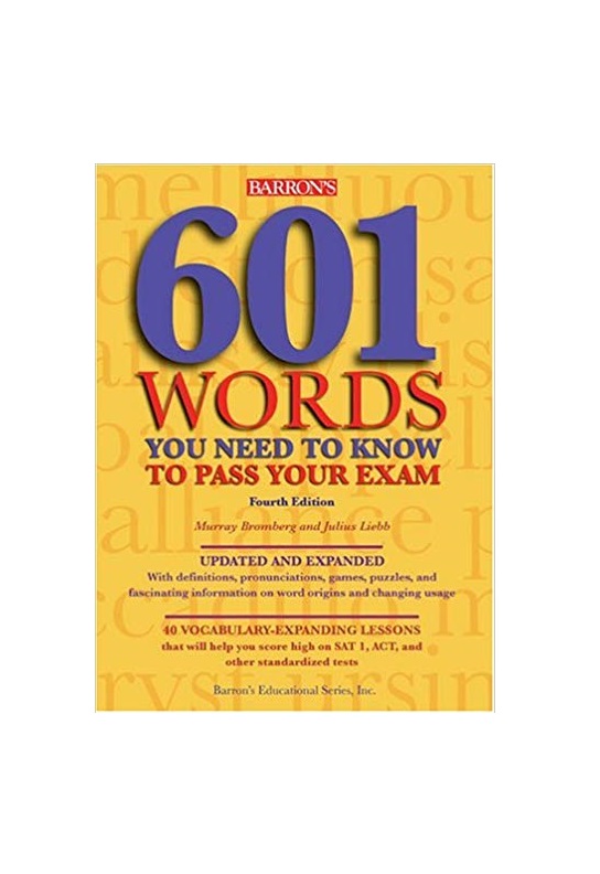 601 Words You Need to Know to Pass Your Exam خرید فلش کارت زبان انگلیسی