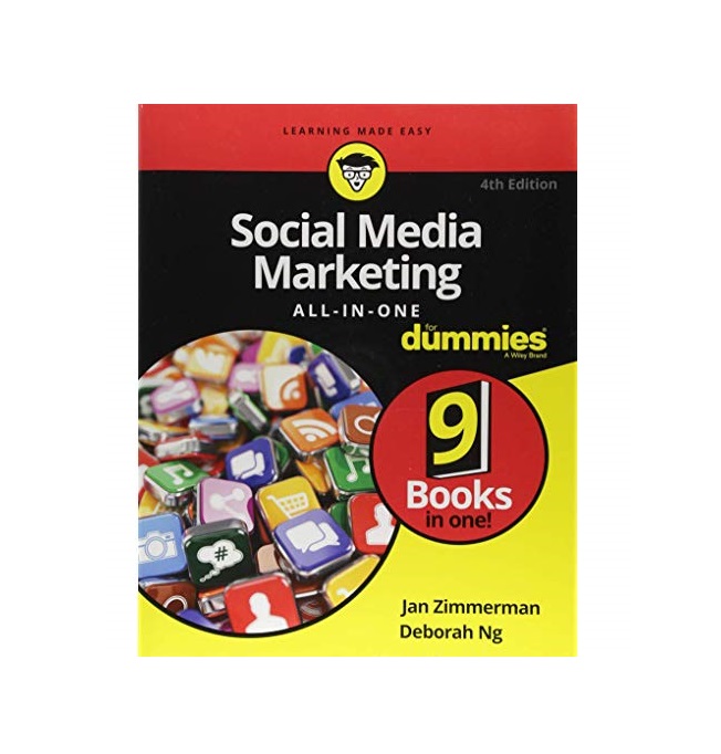 Social Media Marketing All in One For Dummies خرید کتاب زبان