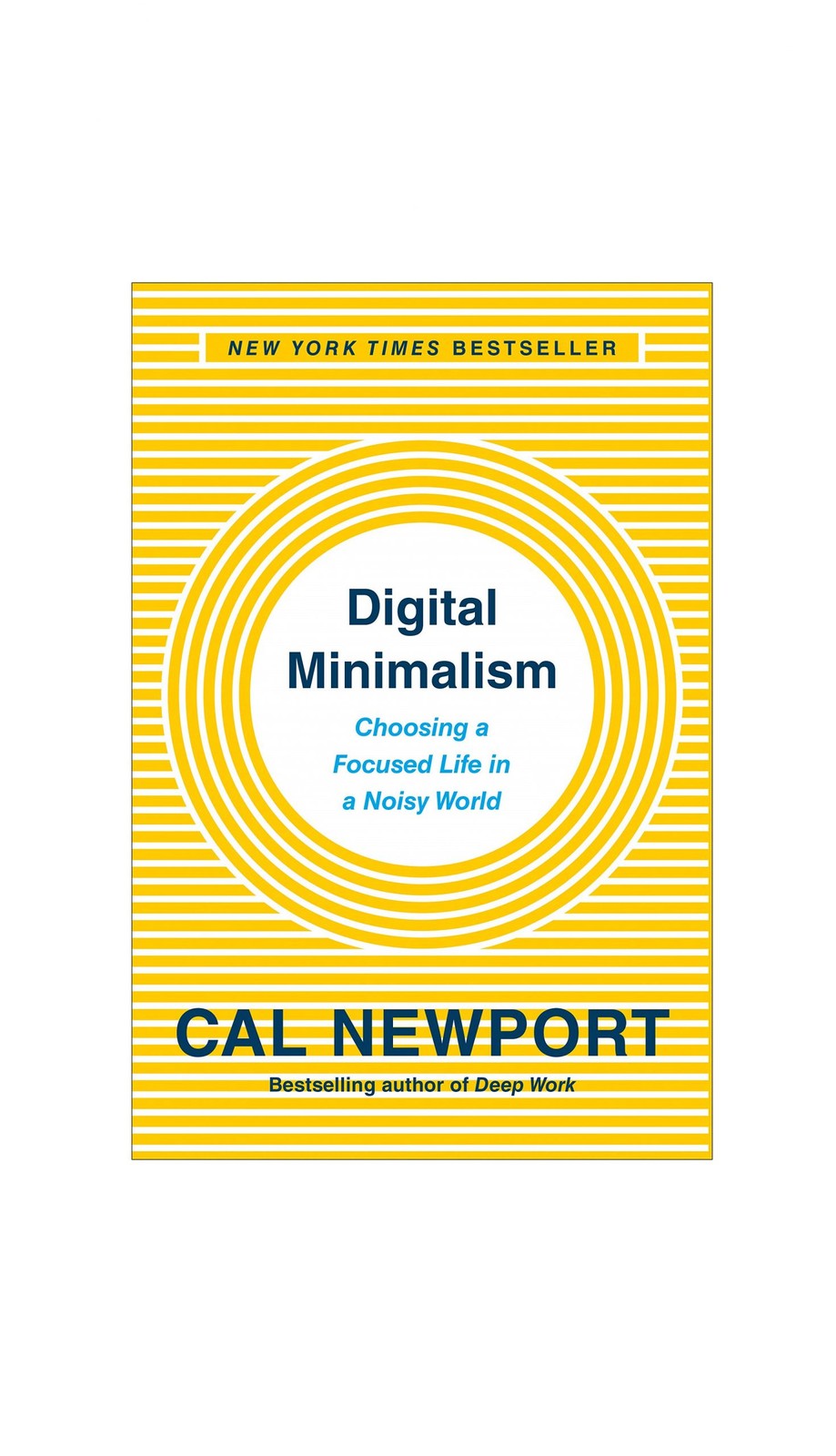 Digital Minimalism Choosing a Focused Life in a Noisy World Hardcover خرید کتاب زبان