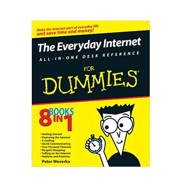 The Everyday Internet ALL IN ONE DESK REFERENCE FOR DUMMIES خرید کتاب زبان