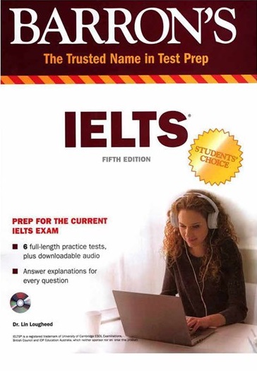 Barrons IELTS 5th Edition+CD کتاب آیلتس