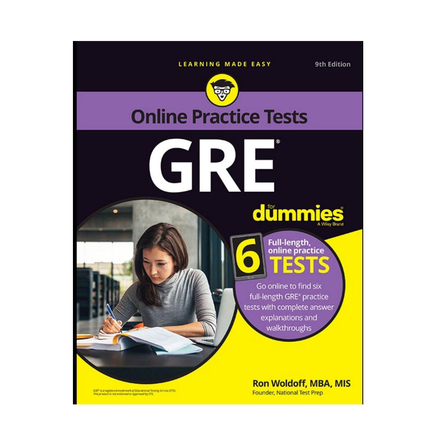Practice Tests GRE For Dummies کتاب زبان