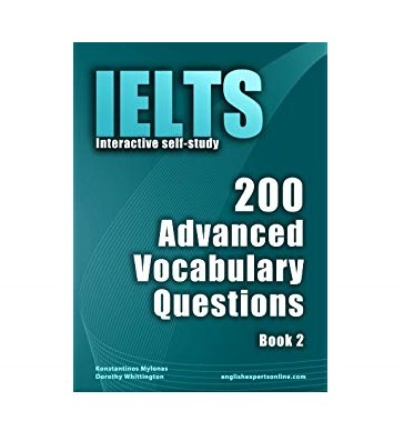 IELTS Interactive self study 200 Advanced Vocabulary Questions Book 2 خرید کتاب آیلتس