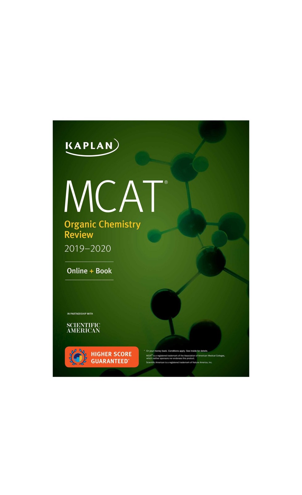 MCAT Organic Chemistry Review 2019 2020 خرید کتاب زبان
