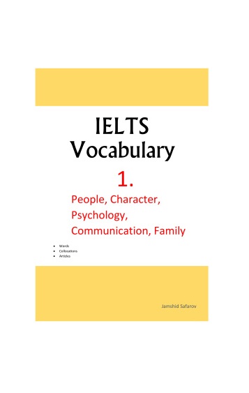 IELTS Vocabulary Character خرید کتاب آیلتس