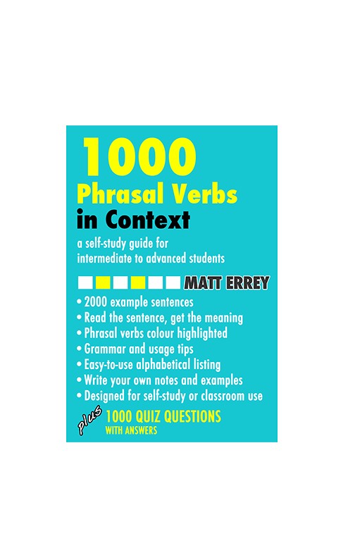 1000 Phrasal Verbs in Context ebook by Matt Errey کتاب زبان