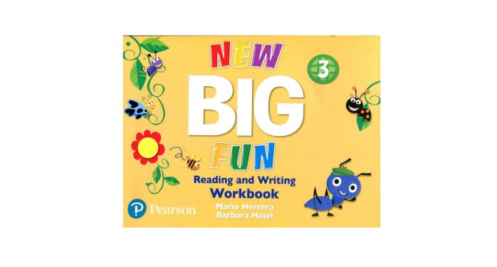 نیو بیگ فان New Big Fun 3 Reading And Writing Workbook