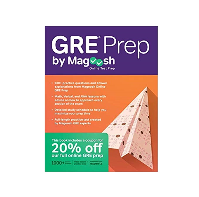 GRE Prep by Magoosh کتاب زبان مگوش