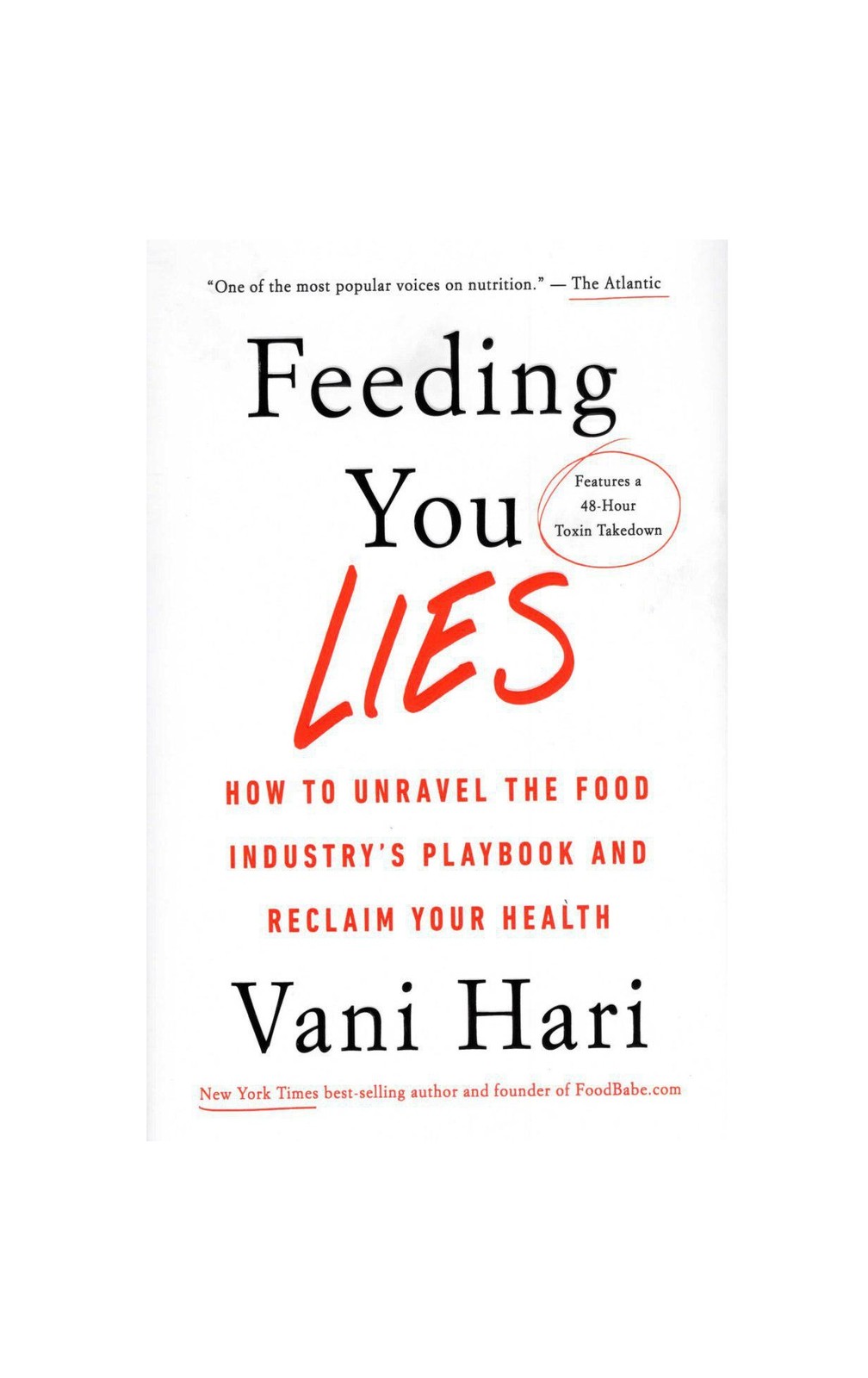 Feeding You Lies (Vani Hari) کتاب زبان