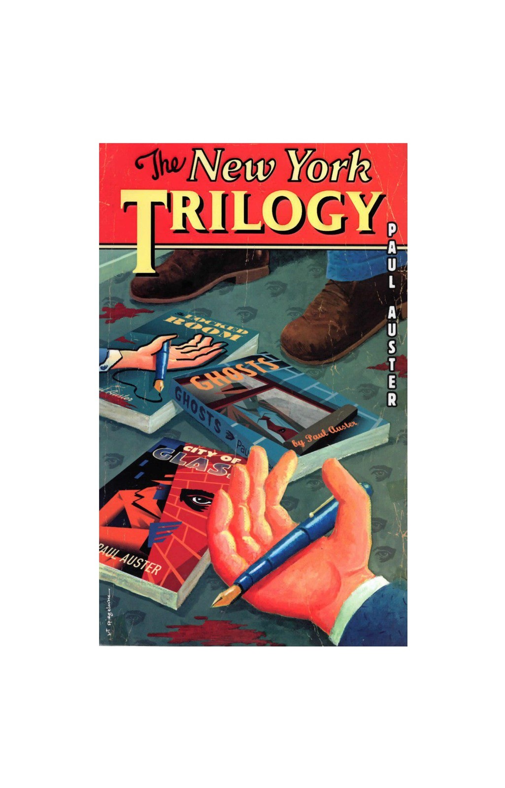 The New York Trilogy (Full Text) Paul Auster خرید رمان انگلیسی