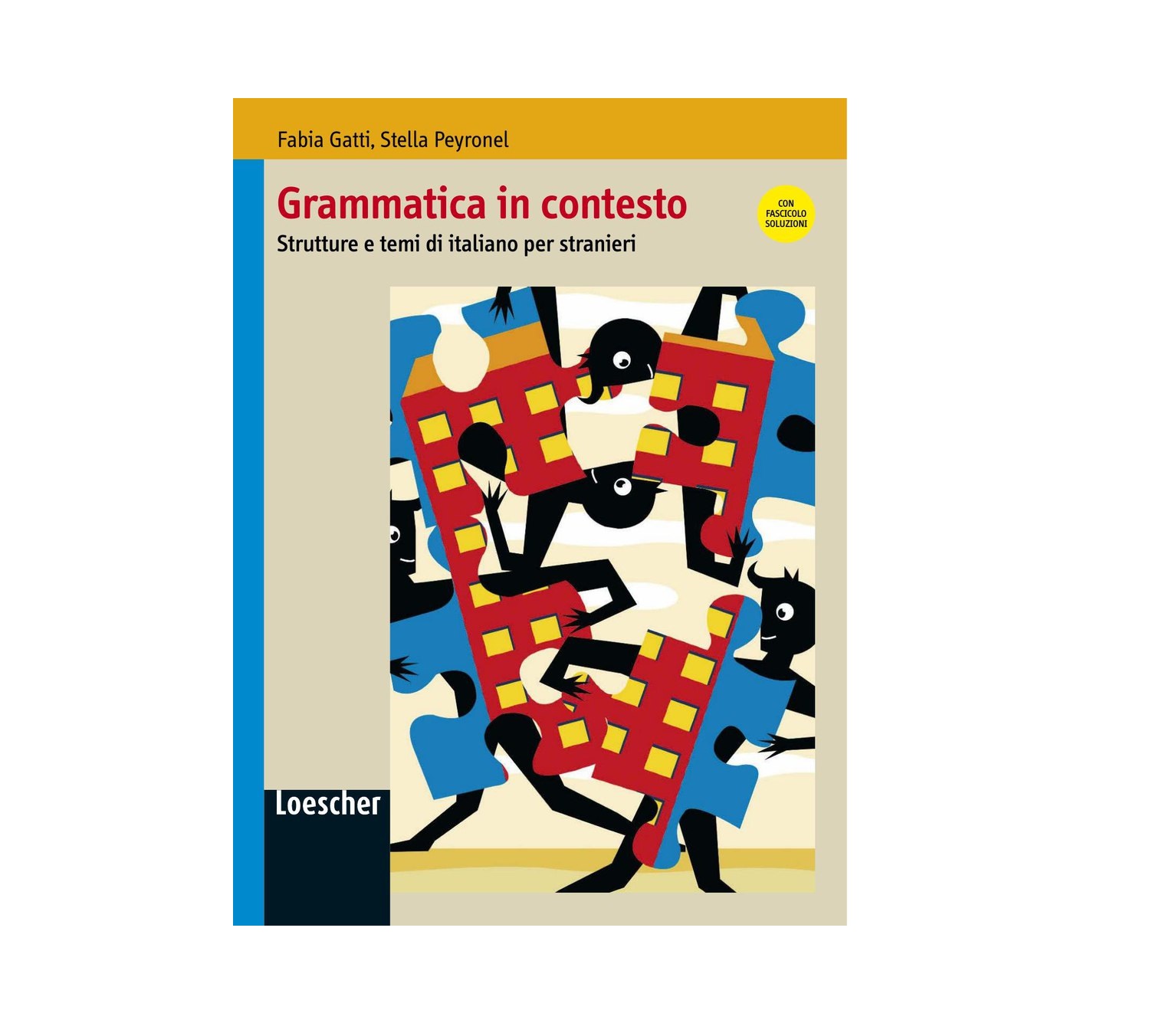 Grammatiche Loescher Grammatica in contesto Libro + chiavi A1 B1 کتاب زبان
