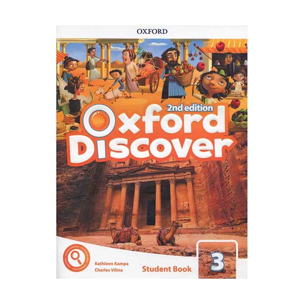 Oxford Discover 3 2nd SB+WB+DVD کتاب زبان