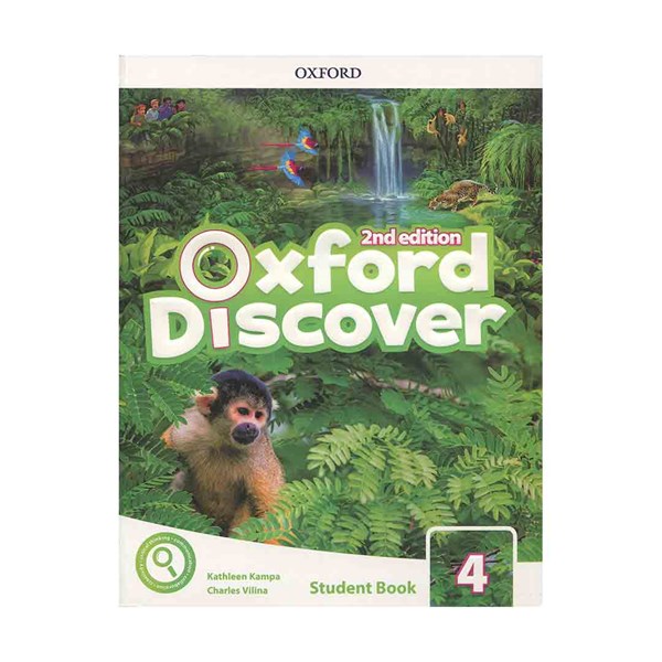 Oxford Discover 4 2nd SB+WB+DVD کتاب زبان