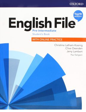 انگلیش فایل پری اینترمدیت ویرایش چهارم English File Pre intermediate (4th) SB+WB+CD