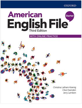 امریکن انگلیش فایل استارتر ويرايش سوم American English file starter (3rd) +SB+WB +CD