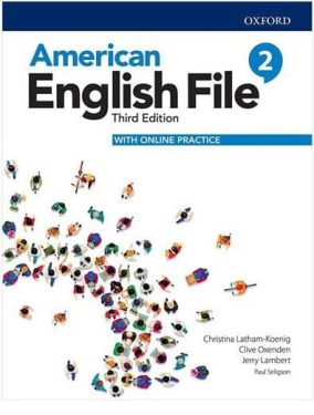 امریکن انگلیش فایل 2 ويرايش سوم American English file 2 (3rd) 2 SB+WB +CD