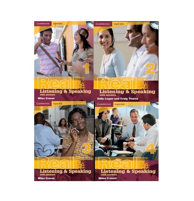 Cambridge English Skills Real 1+2+3+4+CD پک کامل