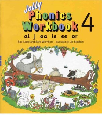 جولی فونیکز Jolly Phonics Workbook 4