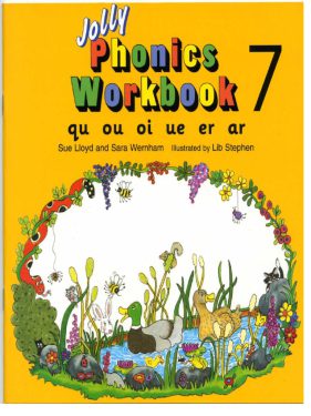 جولی فونیکز Jolly Phonics Workbook 7