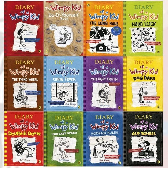 Wimpy Kid مجموعه 12 جلدی
