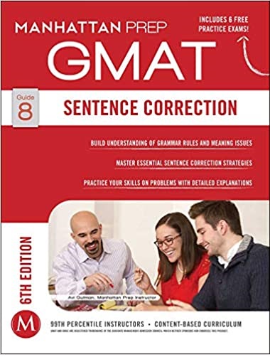 GMAT Sentence CorrectionManhattan Prep