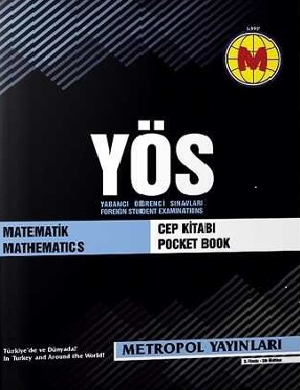Metropol Yayınları YÖS Matematik Cep Kitabı