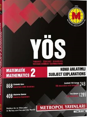 YÖS Matematik 2 Konu Anlatımlı