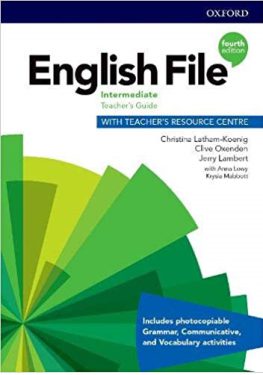 انگلیش فایل English File 4th Intermediate Teachers Guide کتاب معلم