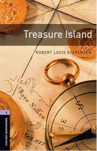 Oxford Bookworms 4 Treasure Island+CDداستان کوتاه اثراستیونسون رابرت لوئیس