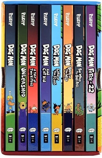 Dog Man Series Special Edition Packedپک کامل رمان انگلیسی کتاب داگ من