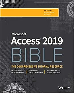 دانلود نسخه کامل کتاب Access 2019 Bible