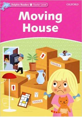 دلفین ریدرز استارتر Dolphin Readers Starter Level Moving House STORY+WB+CD